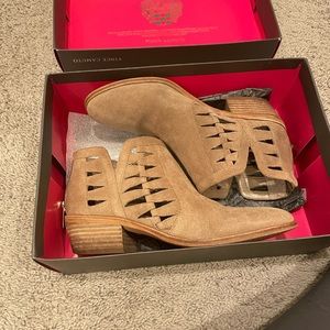 Vince Camuto Khaki Verona Booties
